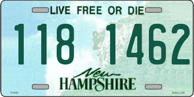 NH license plate 1181462