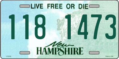 NH license plate 1181473