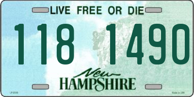 NH license plate 1181490