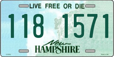 NH license plate 1181571