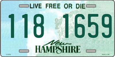 NH license plate 1181659