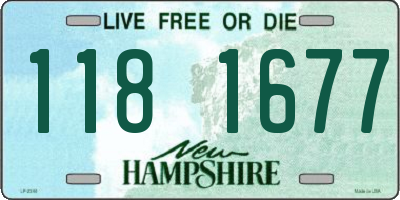 NH license plate 1181677