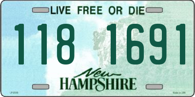 NH license plate 1181691