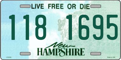 NH license plate 1181695