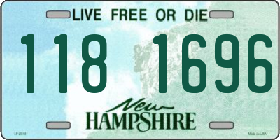NH license plate 1181696
