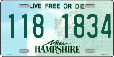 NH license plate 1181834