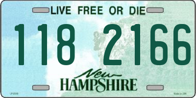 NH license plate 1182166