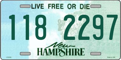 NH license plate 1182297