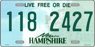 NH license plate 1182427