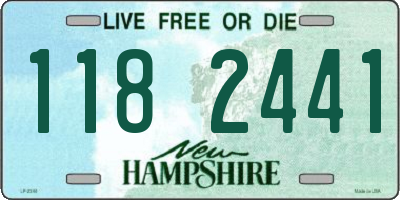NH license plate 1182441