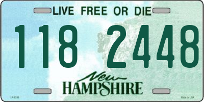 NH license plate 1182448