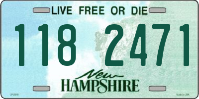 NH license plate 1182471