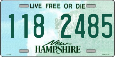 NH license plate 1182485