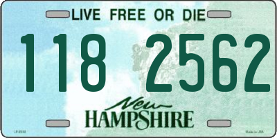 NH license plate 1182562
