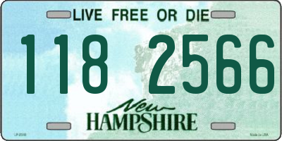NH license plate 1182566