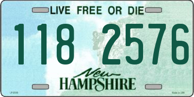 NH license plate 1182576