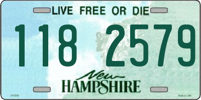 NH license plate 1182579