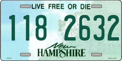 NH license plate 1182632