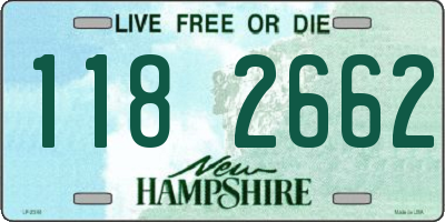 NH license plate 1182662