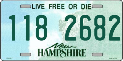 NH license plate 1182682