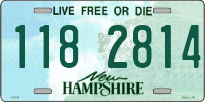 NH license plate 1182814