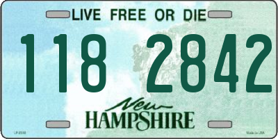 NH license plate 1182842
