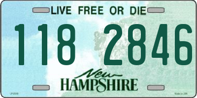 NH license plate 1182846