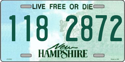 NH license plate 1182872