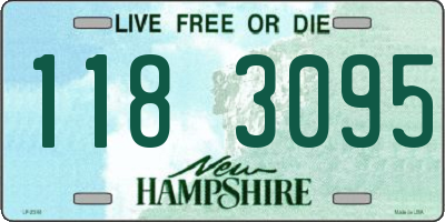 NH license plate 1183095