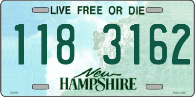 NH license plate 1183162
