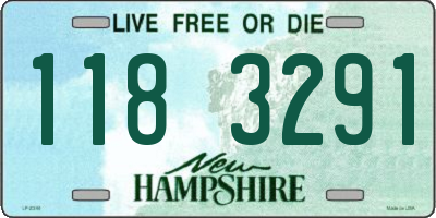 NH license plate 1183291