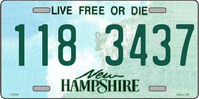 NH license plate 1183437