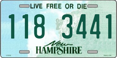 NH license plate 1183441
