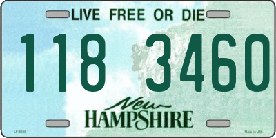 NH license plate 1183460
