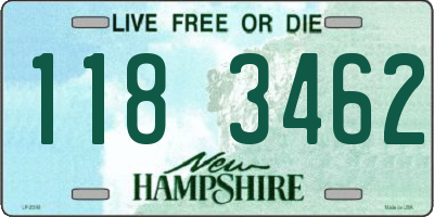 NH license plate 1183462