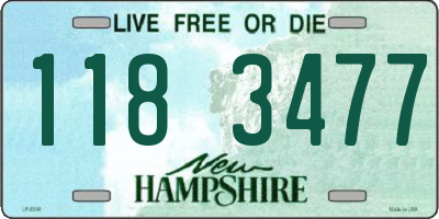 NH license plate 1183477