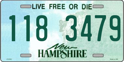 NH license plate 1183479