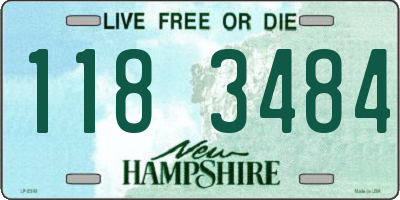 NH license plate 1183484
