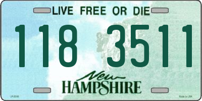 NH license plate 1183511