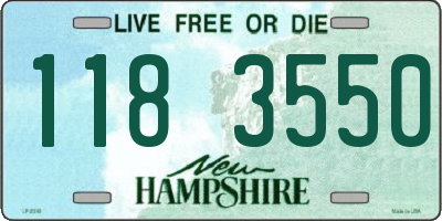 NH license plate 1183550