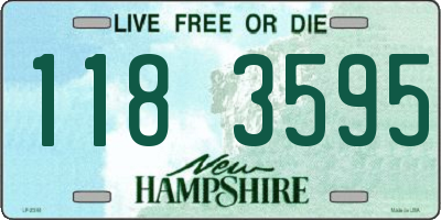 NH license plate 1183595