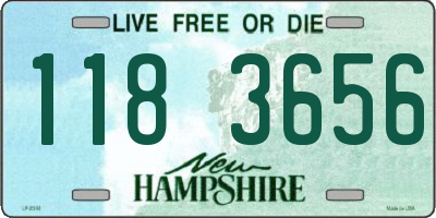 NH license plate 1183656