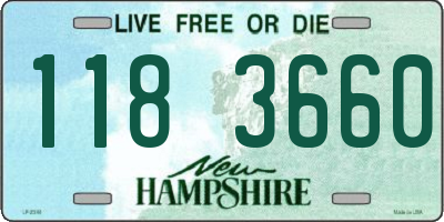 NH license plate 1183660