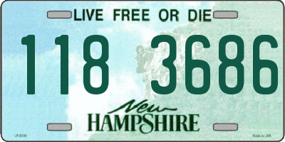 NH license plate 1183686