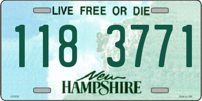 NH license plate 1183771