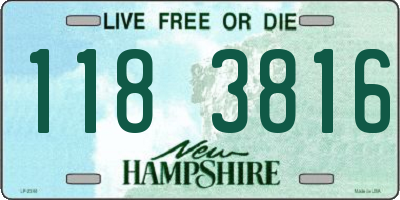 NH license plate 1183816