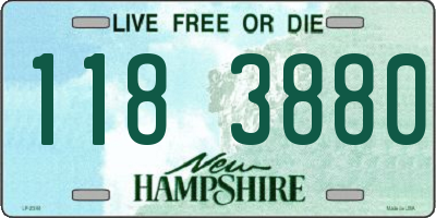 NH license plate 1183880