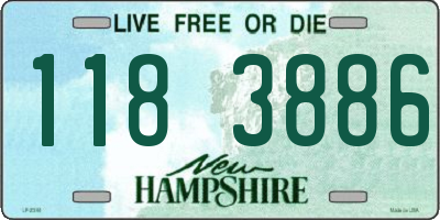 NH license plate 1183886