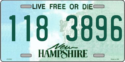 NH license plate 1183896