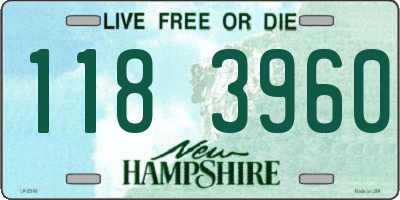 NH license plate 1183960